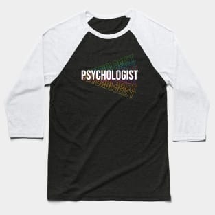 Psychologist art design Baseball T-Shirt